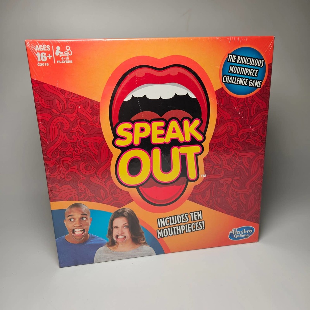 Hasbro Gaming Speak Out Game, New Sealed
